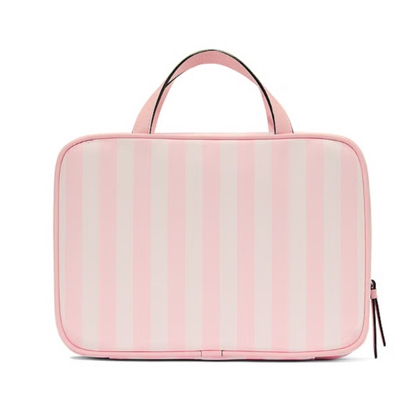 Victoria's Secret Heritage Stripe Travel Toiletry Bag NWT - Picture 2 of 3